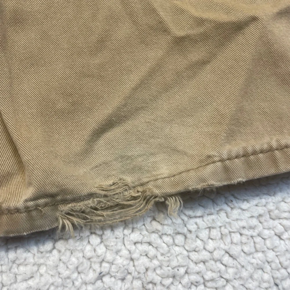 Levi's Pants Mens 34x34 Tan 514 Straight Fit Khaki Twill Trousers 00514-0531